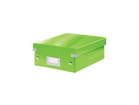 LEITZ Boîte de rangement Click & Store WOW, grand, bleu