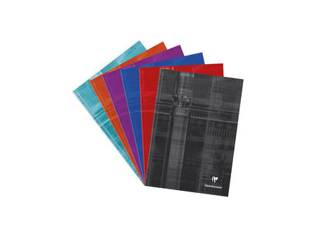 Clairefontaine Cahier broché rembordé rigide, A4, séyès