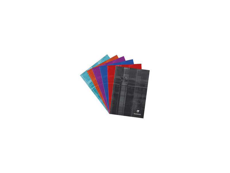 Clairefontaine Cahier broché rembordé rigide, A4, quadrillé