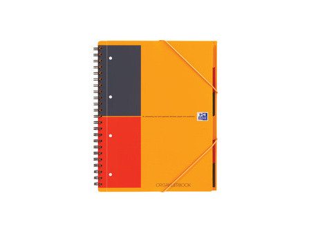 Oxford International Cahier 'ORGANISERBOOK', A4+, quadrillé