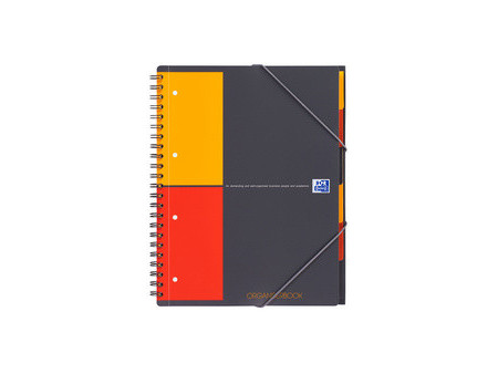 Oxford International Cahier 'ORGANISERBOOK', A4+, quadrillé