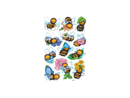 HERMA Autocollants DECOR 'Abeilles rigolotes'