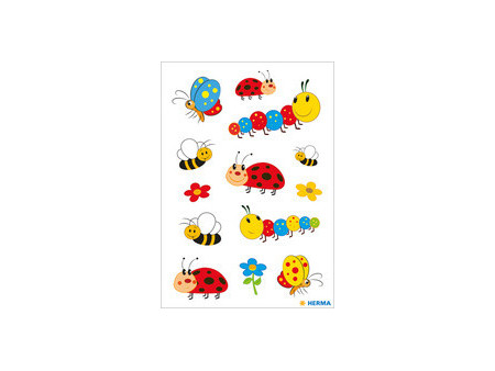 HERMA Autocollants DECOR 'Abeilles rigolotes'