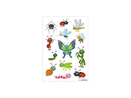 HERMA Autocollants DECOR 'Abeilles rigolotes'