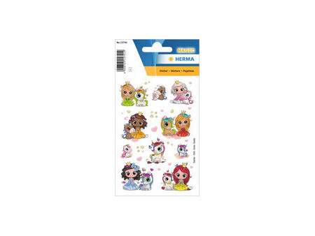 HERMA Sticker MAGIC 'Princesse Sweetie & Friends'