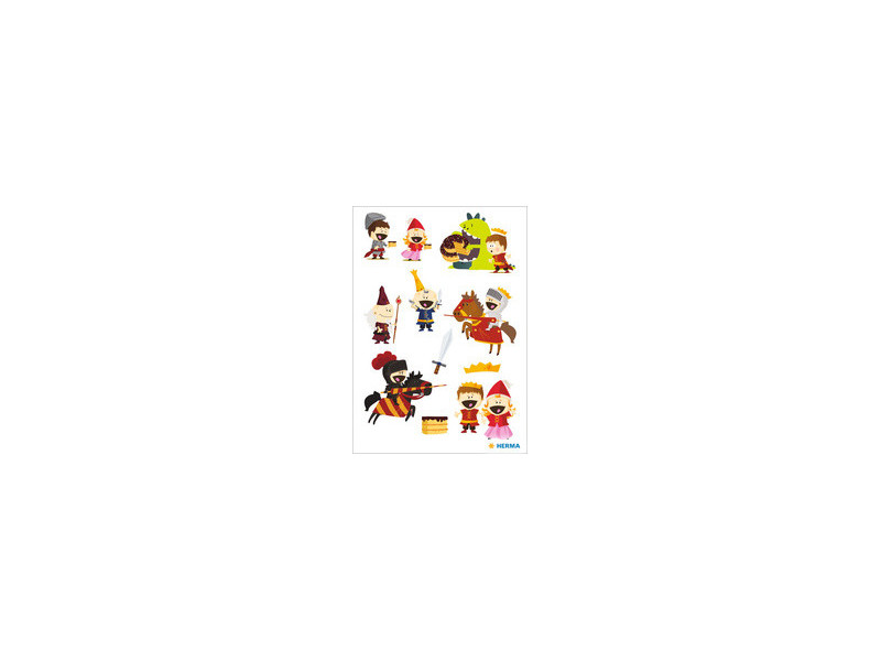 HERMA Sticker DECOR 'petits chevaliers', en papier