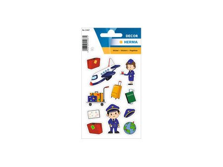 HERMA Sticker DECOR 'Pilote', en papier