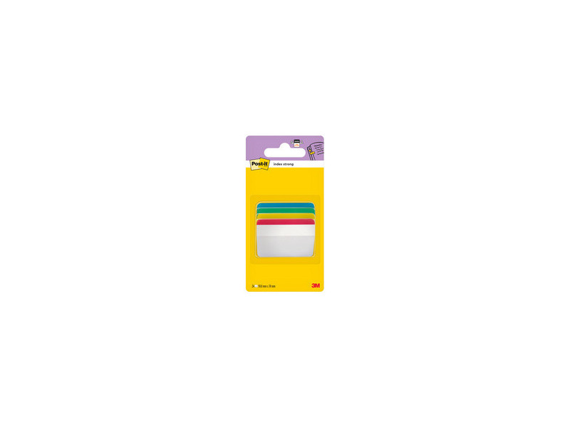 Post-it Marque-page Index Strong, large, 50,8 x 38,1 mm