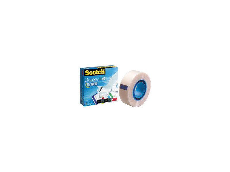 3M Scotch Ruban adhésif Magic 811, amovible, 19 mm x 33 m