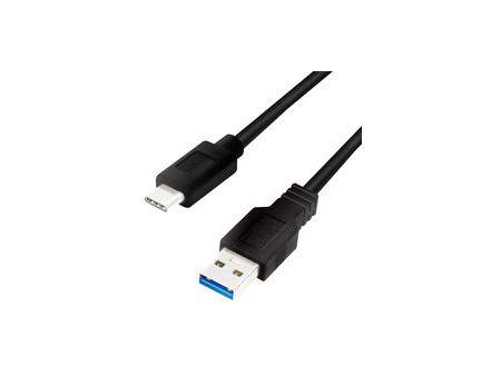 LogiLink Câble USB 3.2, USB-A - USB-C, 1,5 m, noir
