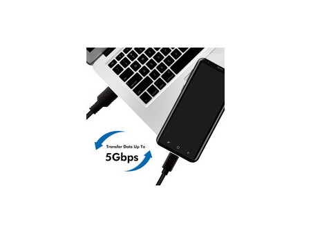 LogiLink Câble USB 3.2, USB-A - USB-C, 1,5 m, noir