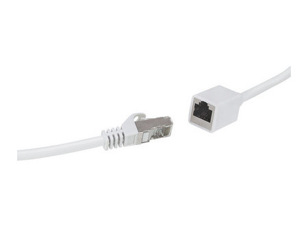 LogiLink Rallonge câble patch Premium, Cat.6A, 10 m, blanc