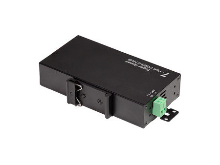 LogiLink Hub industriel USB 3.0, 7 ports, noir