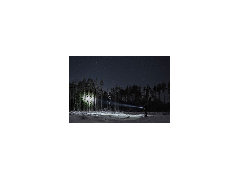 ANSMANN Lampe de poche LED rechargeable Survival TS1000RF