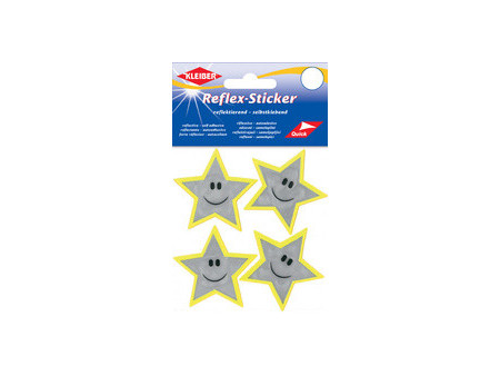 KLEIBER Sticker réfléchissant 'Etoiles', argent