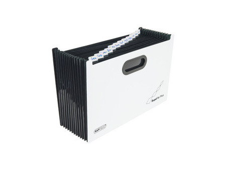 RAPESCO Trieur à soufflets SupaFile Plus, A4+, blanc