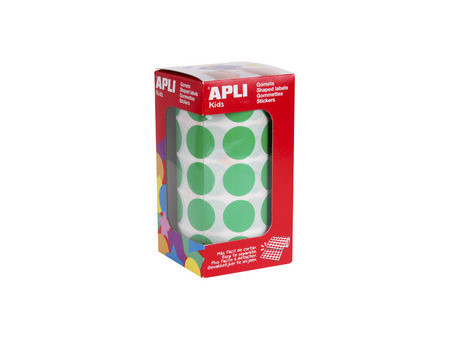 APLI Kids Gommette de couleur en rouleau, rouge