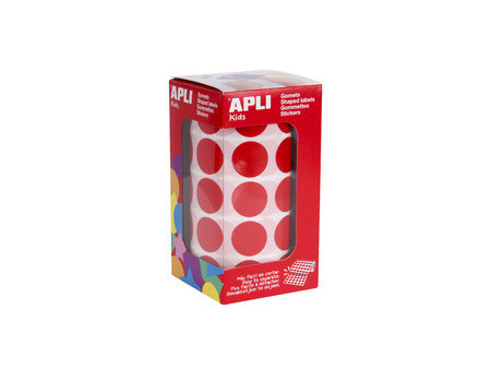 APLI Kids Gommette de couleur en rouleau, bleu