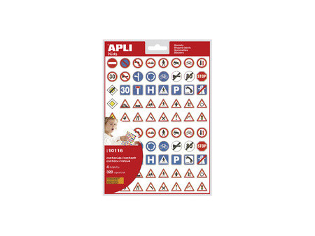 APLI kids Gommettes 'Code de la Route'