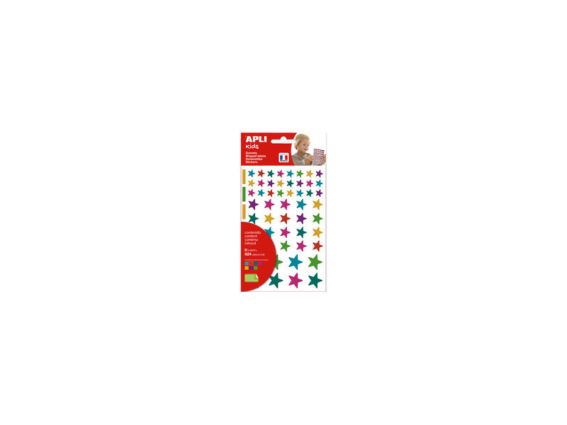 APLI kids Gommettes 'Rond', assorti