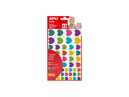 APLI kids Gommettes 'Rond', assorti