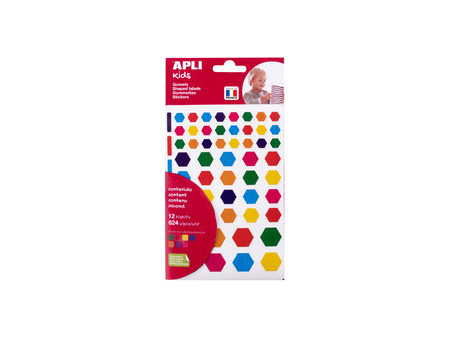 APLI kids Gommettes 'Carré', en sachet