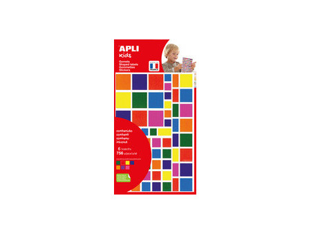 APLI kids Gommettes 'Coeur', en sachet