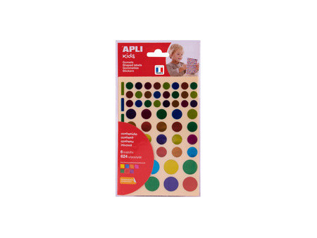 APLI kids Gommettes 'Etoile' couleurs métallisées, assorti