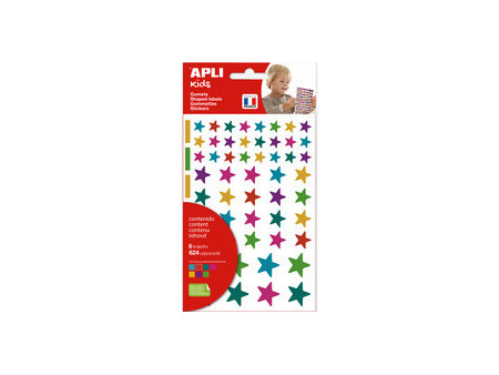 APLI kids Gommettes 'Coeur', en sachet