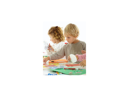 APLI Kids Gommette de couleur 'carré', en rouleau, lila
