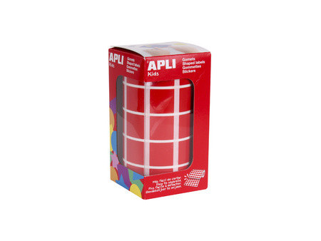 APLI Kids Gommette de couleur 'carré', en rouleau, lila