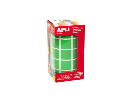 APLI Kids Gommette de couleur 'carré', en rouleau, lila