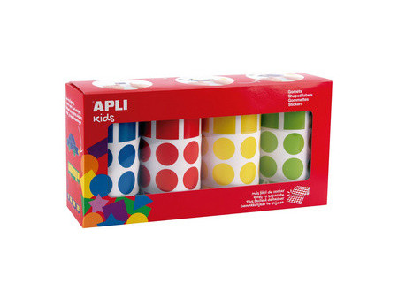 APLI kids Gommettes 'Géométrique', en rouleau, assorti