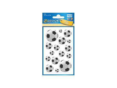 AVERY Zwerckform Sticker ZDesign KIDS 'Football'