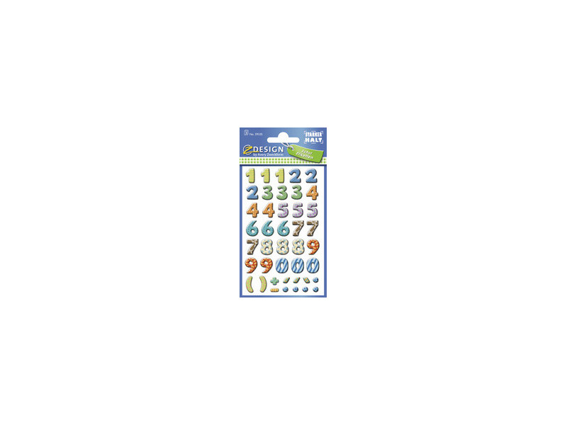ZDesign SCHOOL Sticker de lettres, lettres: A-Z, coloré