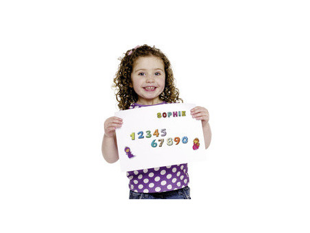 ZDesign SCHOOL Sticker de lettres, lettres: A-Z, coloré