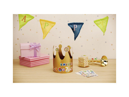 ZDesign SCHOOL Sticker de lettres, lettres: A-Z, coloré