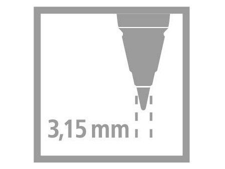 STABILO Porte-mines d'apprentissage easYergo 3.15, rose