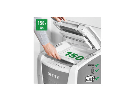 LEITZ Destructeur de documents IQ AutoFeed OfficePro 150 P4