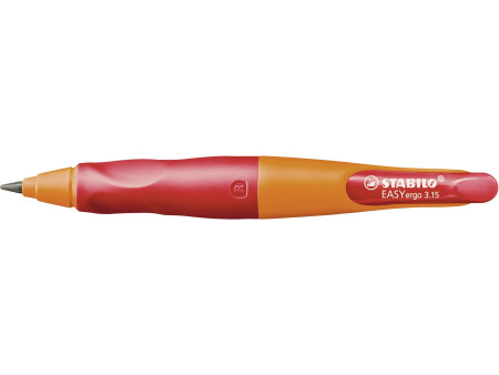 STABILO Porte-mines d'apprentissage easYergo 3.15, rouge