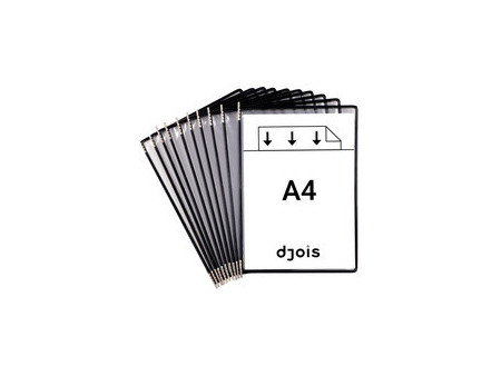 djois by tarifold Poche à pivot, A5, rouge