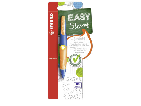STABILO Porte-mines EASYergo 1.4, outremer/orange fluo