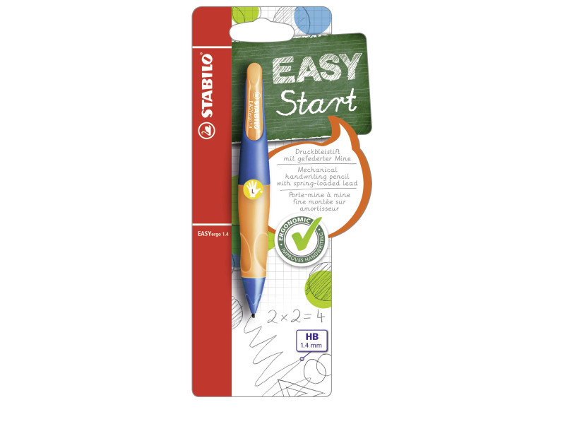 STABILO Porte-mines EASYergo 1.4, outremer/orange fluo