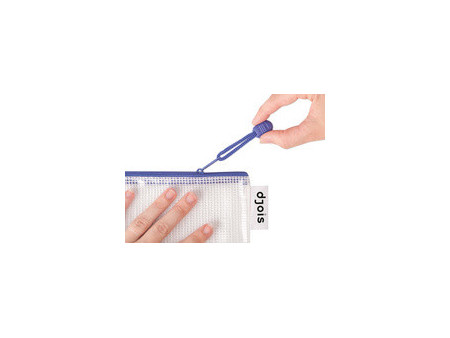 djois by tarifold Pochette à zip ZIPPER, A4, PVC, rouge