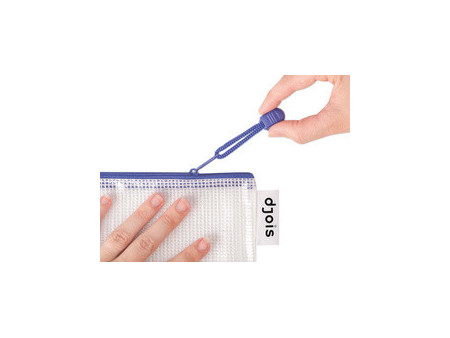 djois by tarifold Pochette à zip ZIPPER, A5, PVC, vert
