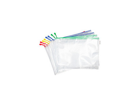 djois Pochette à zip ZIPPER, A3, PVC, assorti