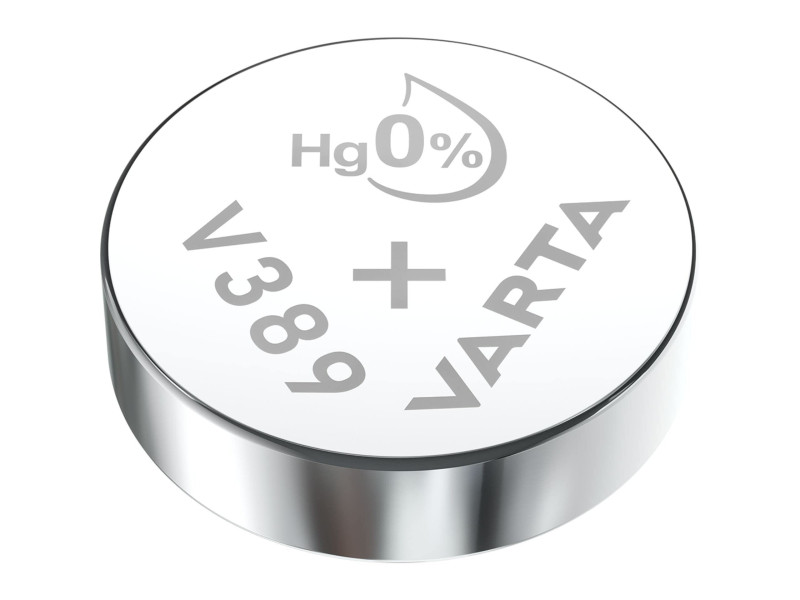 VARTA Pile oxyde argent pour montres, V389 (SR54),High Drain