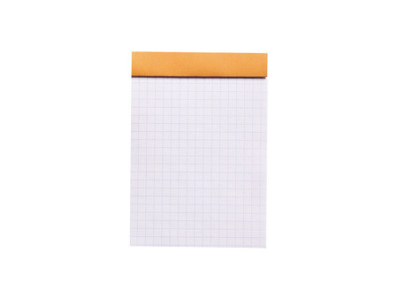 RHODIA Bloc agrafé No.12, 85 x 120 mm, quadrillé 5x5, noir