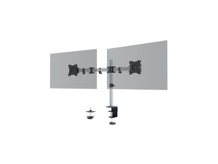 DURABLE Support SELECT pour 2 écrans, pince