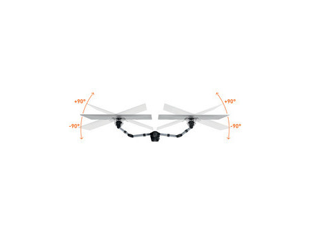 DURABLE Support SELECT pour 2 écrans, pince